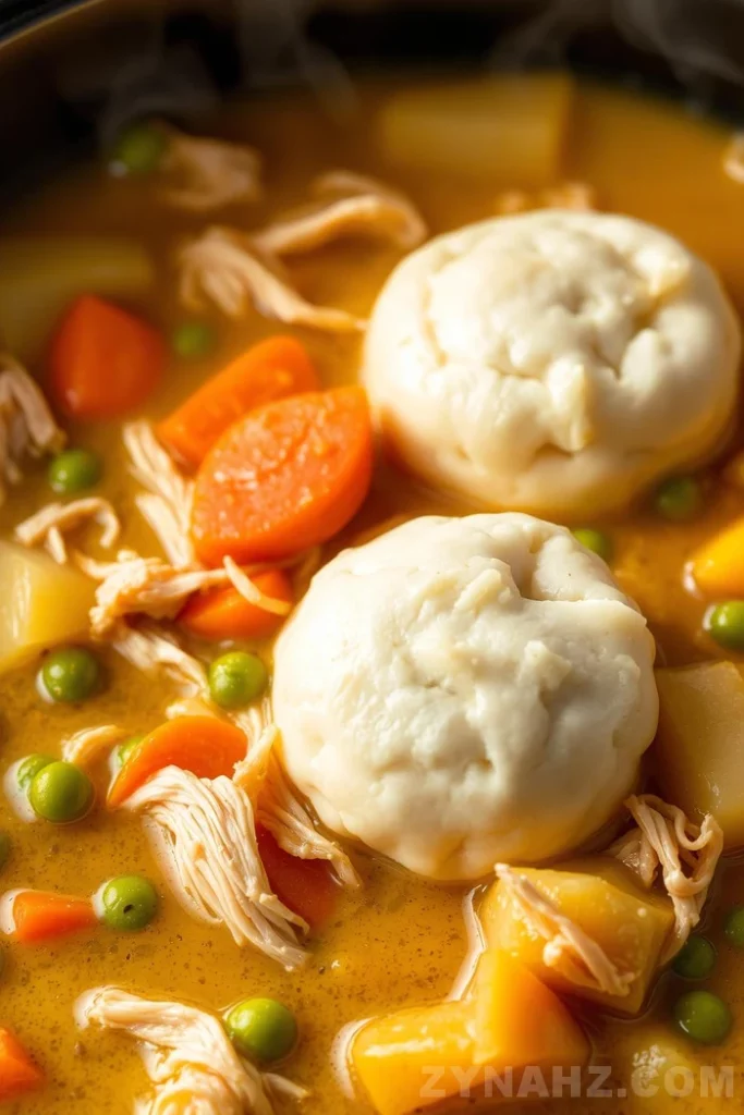 Slow Cooker Chicken and Dumplings Recipe - Zynahz