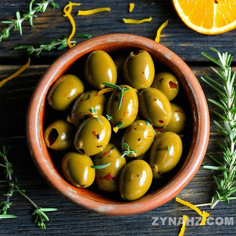 Marinated Olives Recipe - Zynahz