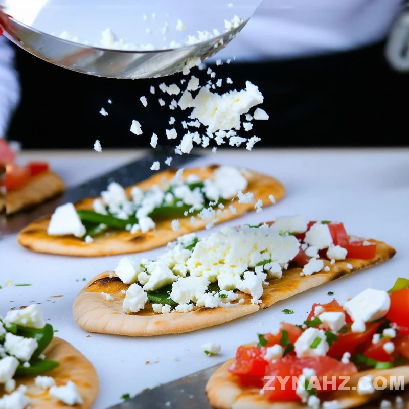 Mini Greek Pita Pizzas Recipe - Zynahz