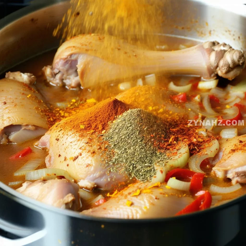 Moroccan Chicken with Apricots Recipe - Zynahz