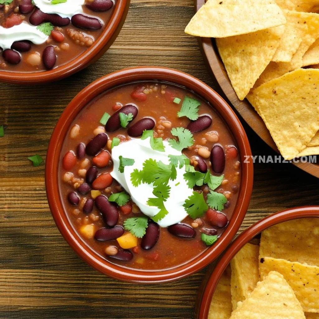 Bean Chili Recipe - Zynahz