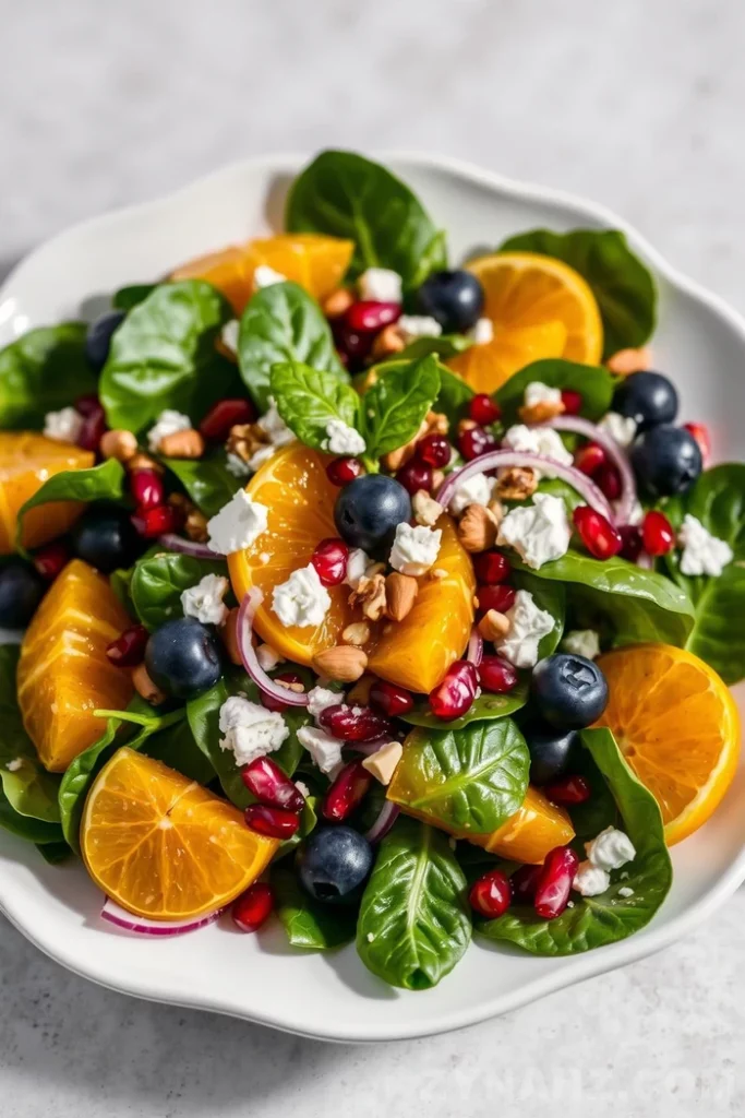 Limoncello Spinach Salad Recipe - Zynahz