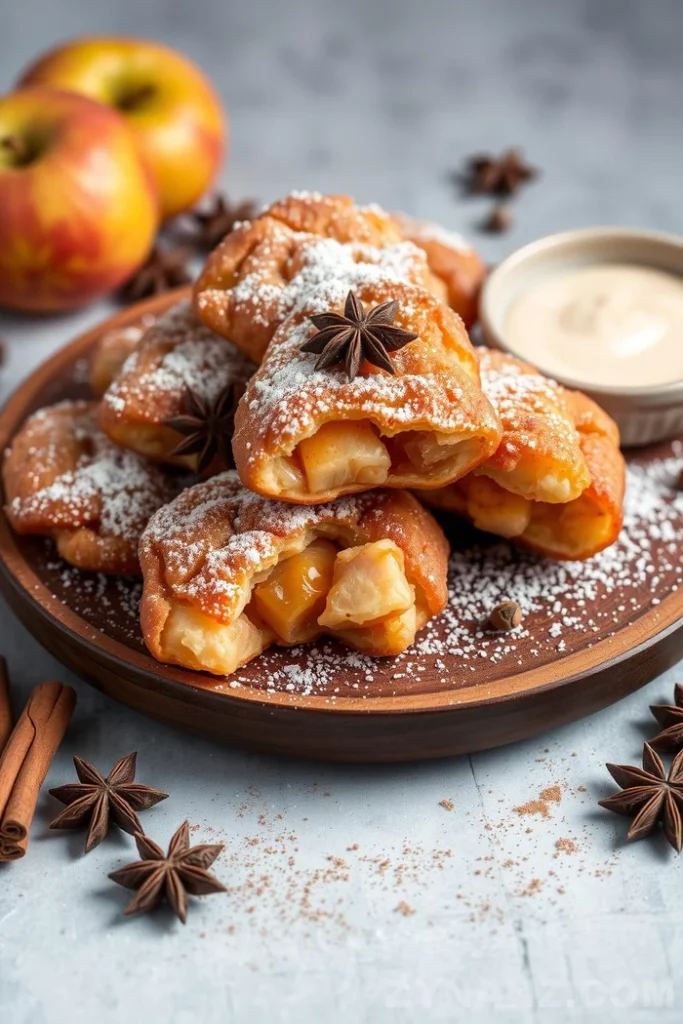 Chai-Spiced Apple Fritters Recipe - Zynahz
