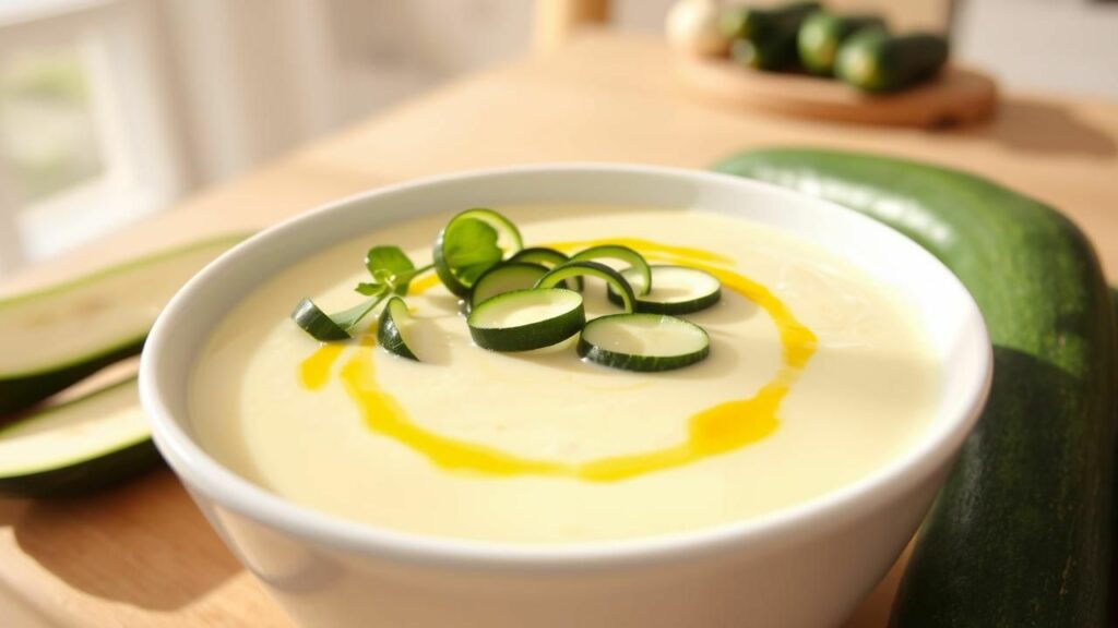 Creamy Zucchini Soup Recipe