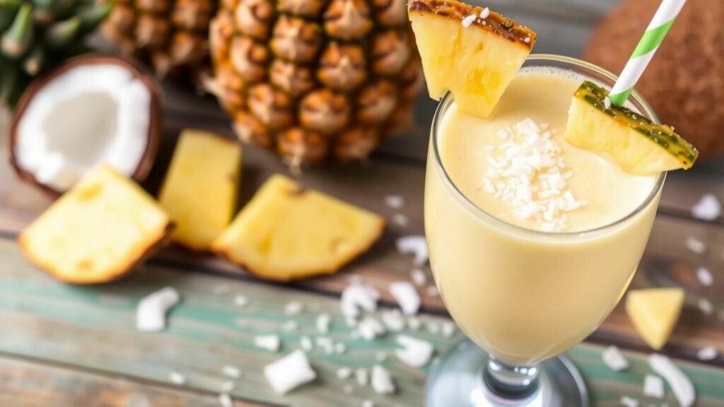 Pineapple Coconut Smoothie Recipe
