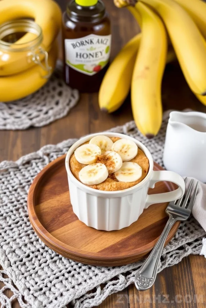 Banana Mug Cake Recipe - Zynahz