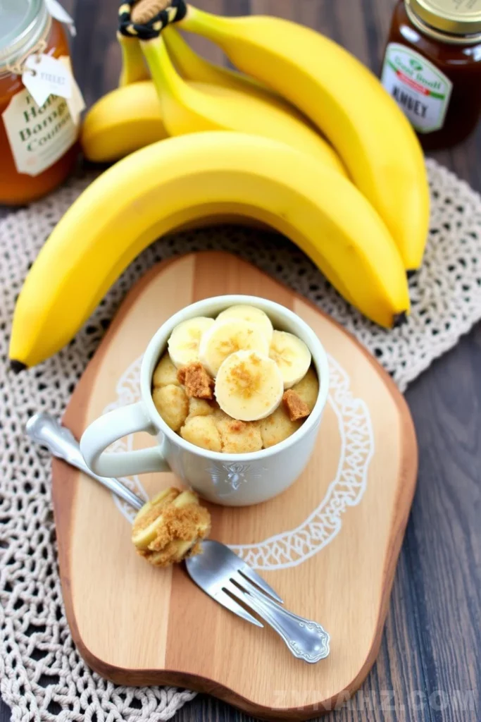 Banana Mug Cake Recipe - Zynahz