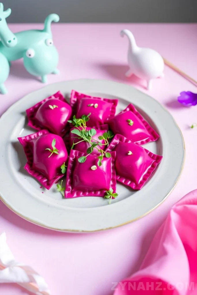Beetroot and Goat Cheese Ravioli Recipe - Zynahz