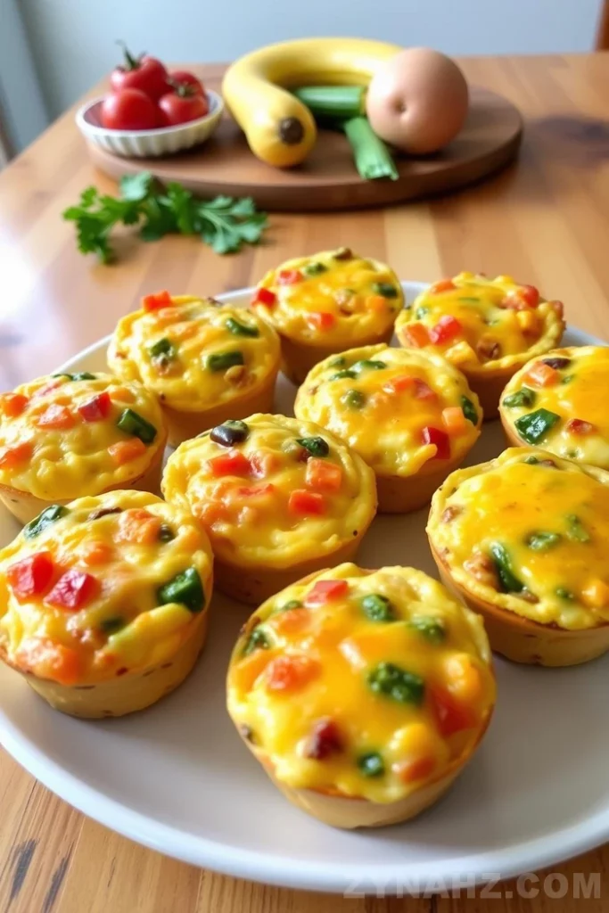 Breakfast Egg Muffins Recipe - Zynahz