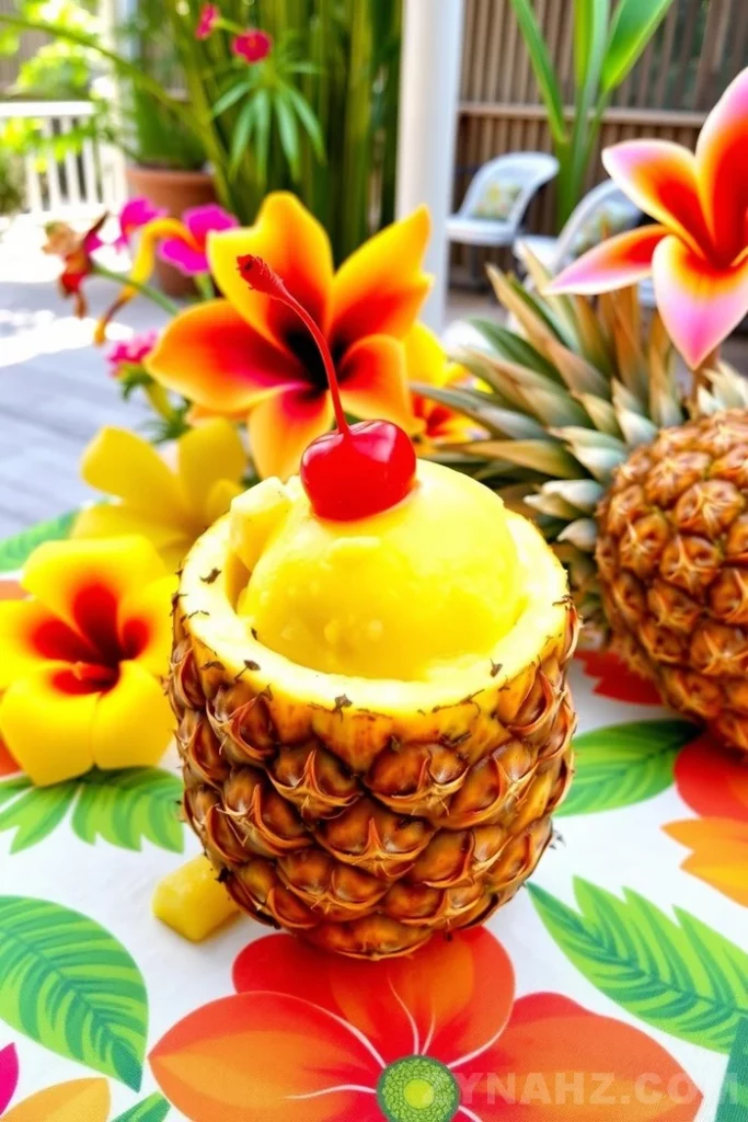 Pineapple Passion Sorbet Recipe - Zynahz