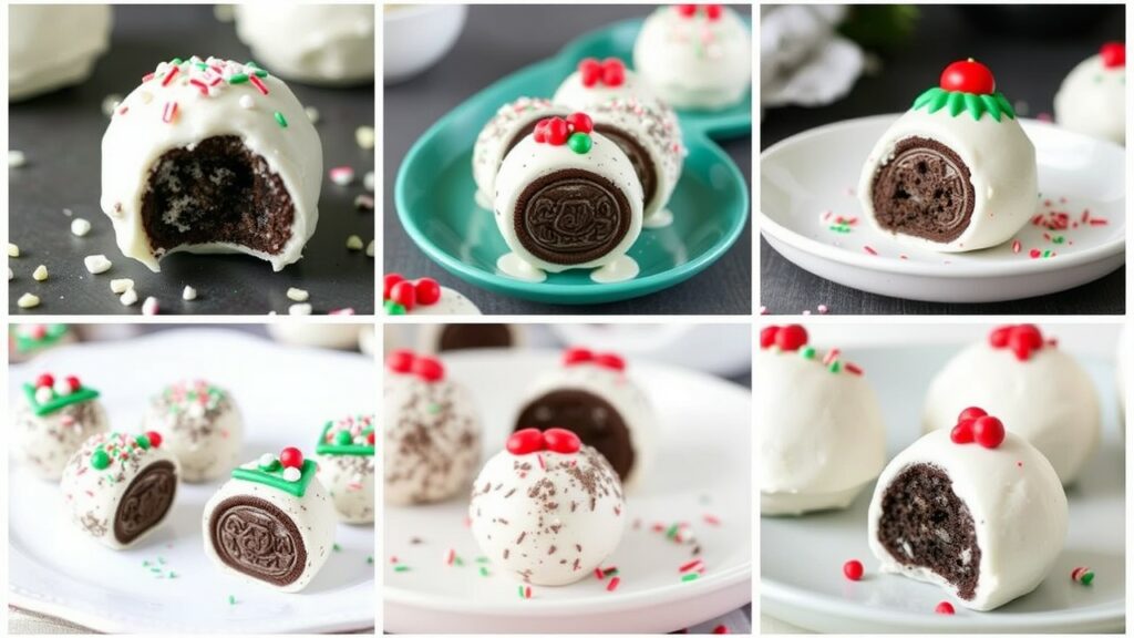 10 Cute Christmas Oreo Balls That Are Almost Too Adorable to Eat (#6 Is Perfect for Parties!) - Zynahz