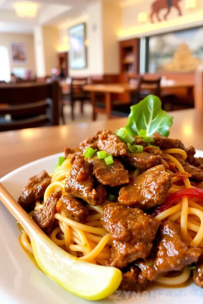 Spicy Lemongrass Beef Noodles Recipe - Zynahz