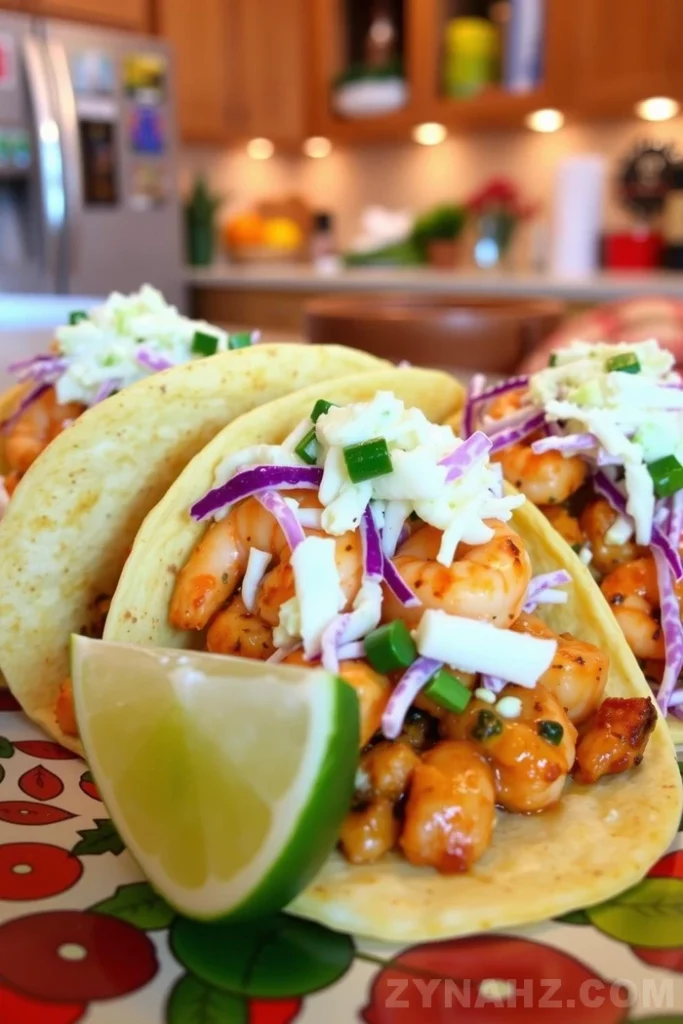 Spicy Shrimp Tacos Recipe - Zynahz