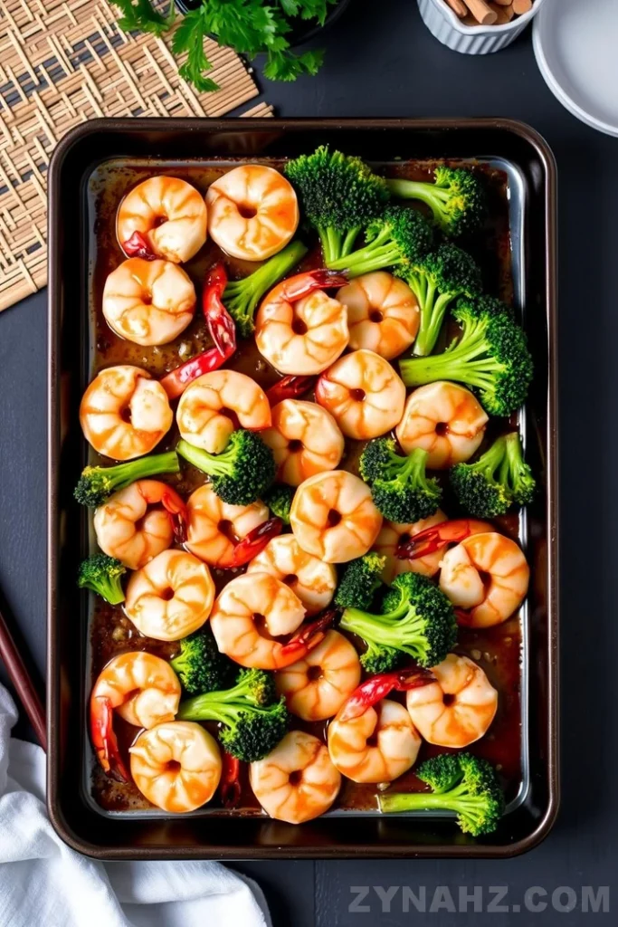 Teriyaki Shrimp and Broccoli Recipe - Zynahz
