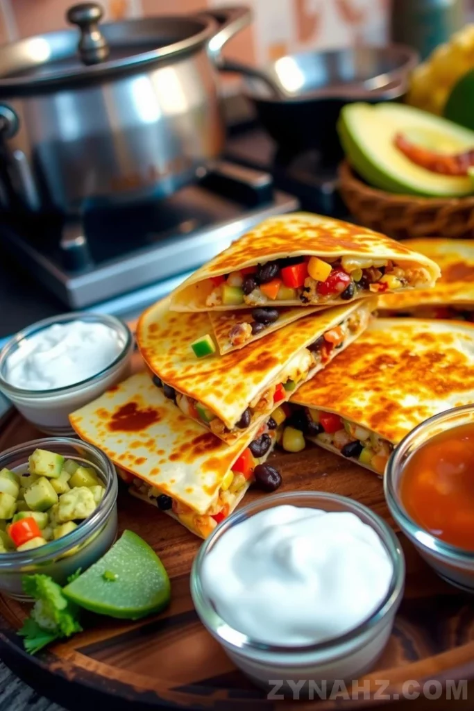 Vegetarian Quesadillas Recipe - Zynahz