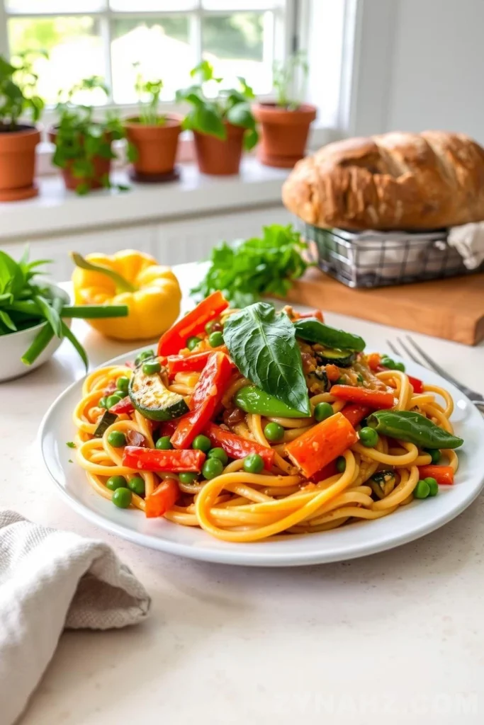 Veggie-Packed Primavera Recipe - Zynahz