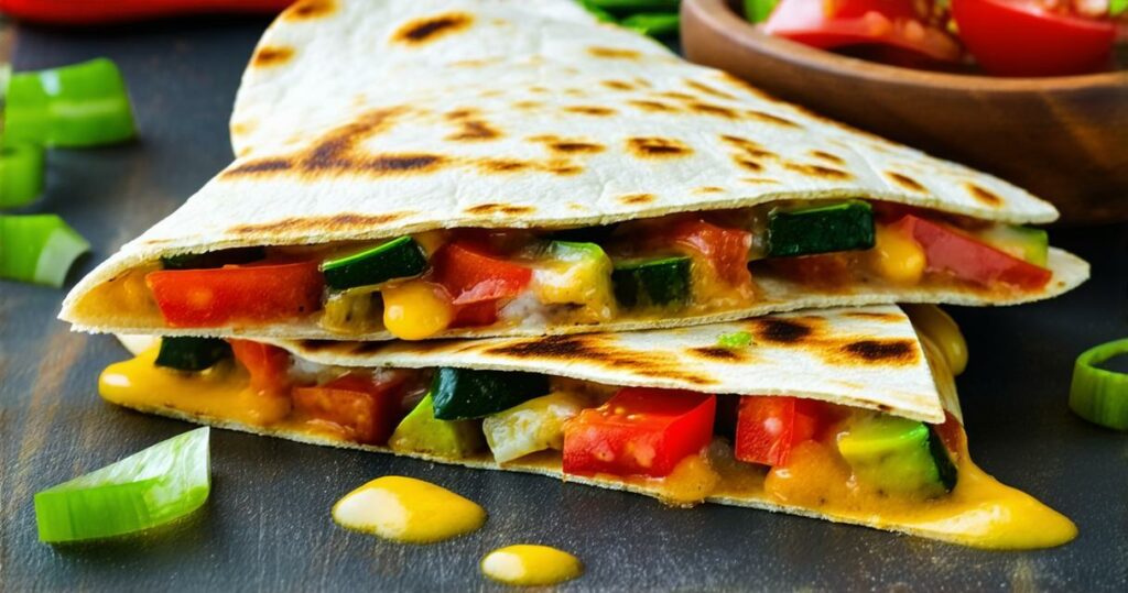 Veggie-Packed Quesadillas Recipe - Zynahz