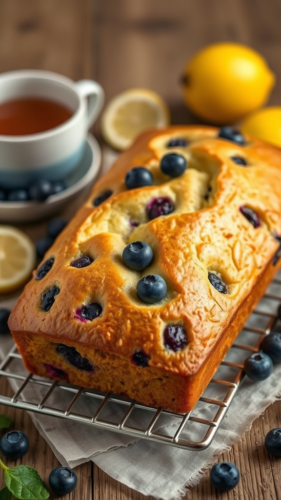 11. Lemon Blueberry Easter Bread