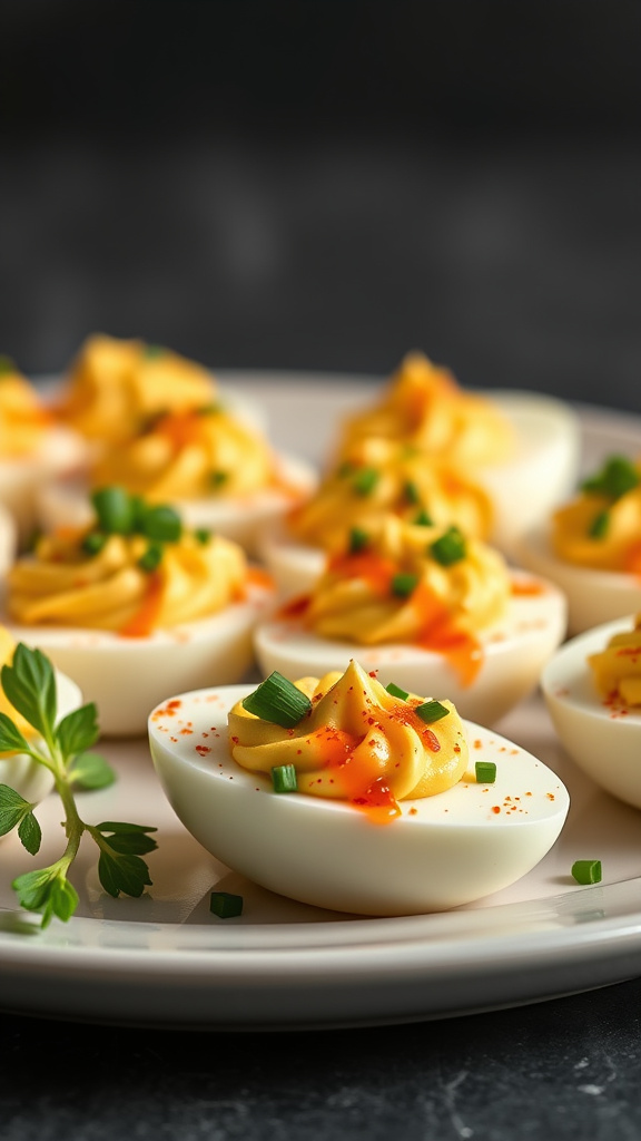 14. Deviled Eggs with a Twist