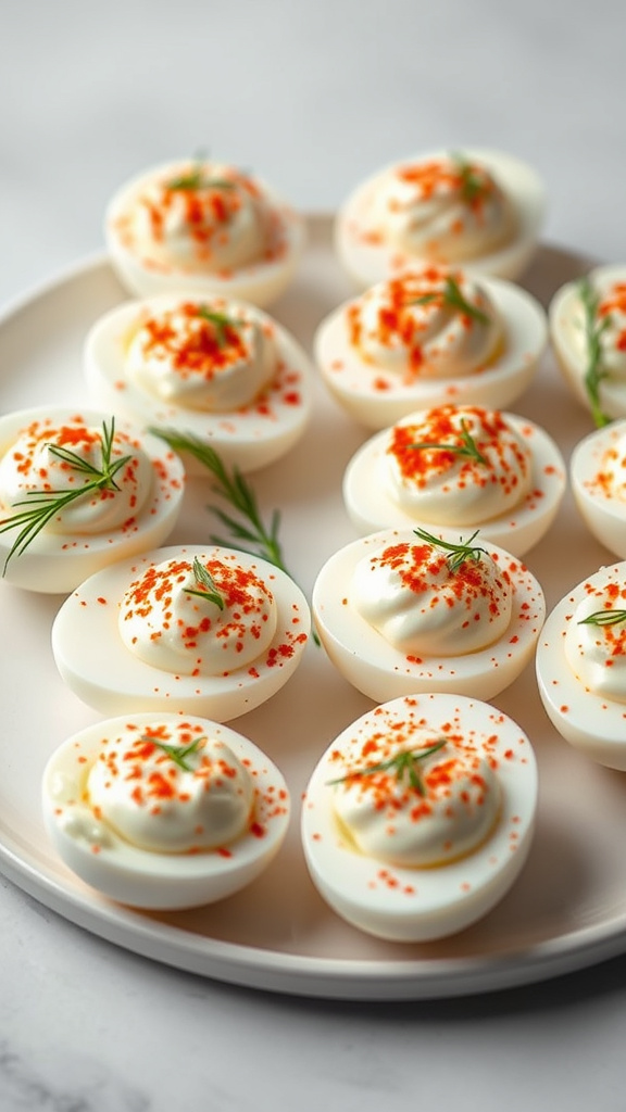 12. Greek Yogurt & Herb Eggs