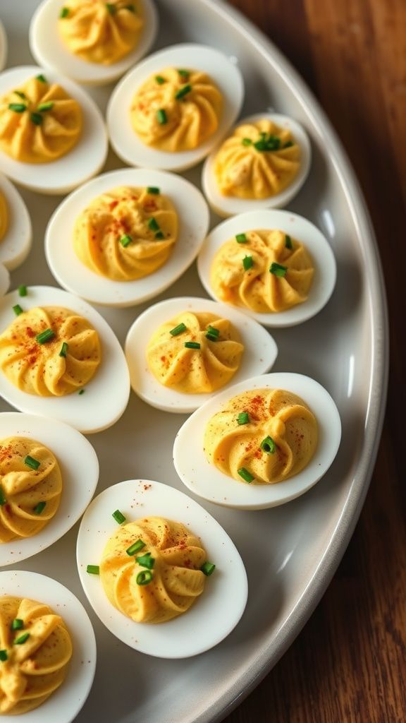 13. Vegan Tofu Deviled Eggs