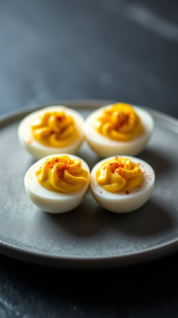 9. Classic Dijon Mustard Eggs