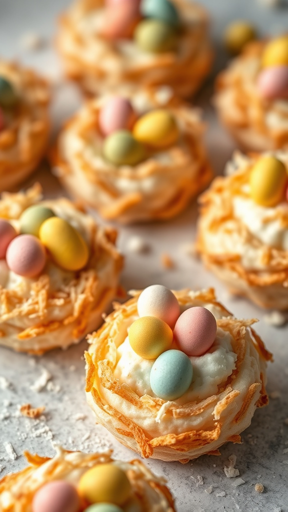 12. Coconut Macaroon Nests