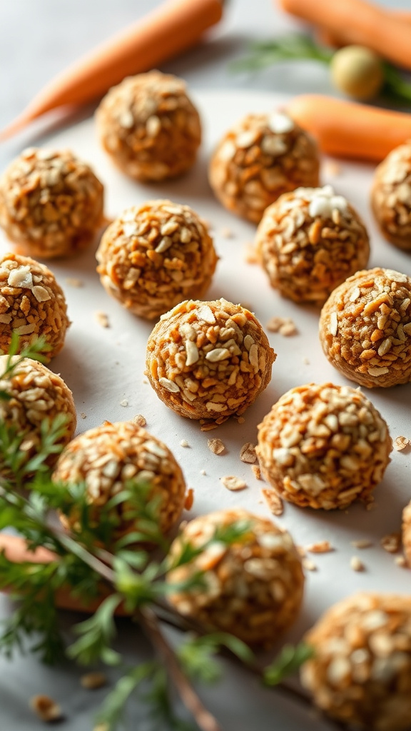 12. Carrot Cake Energy Balls