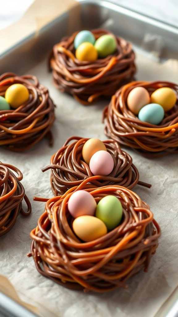 2. Chocolate Egg Bird Nests