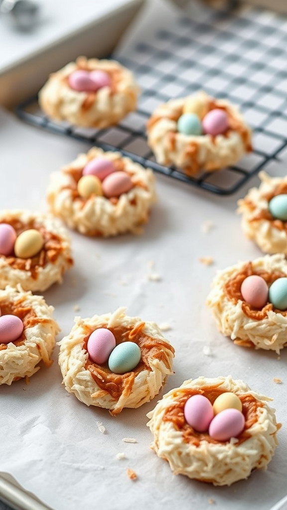 13. Coconut Macaroon Nests