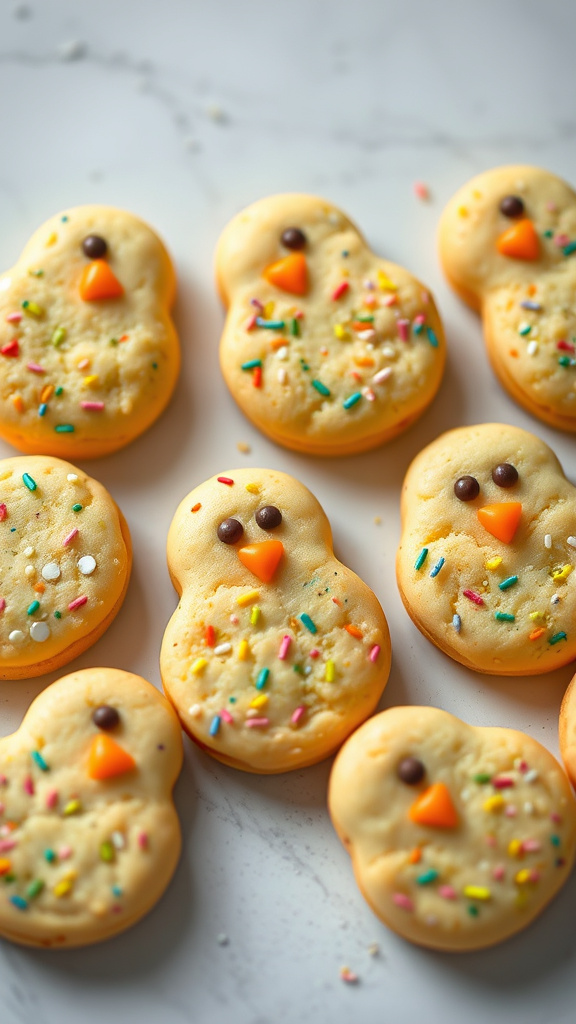 18. Funfetti Chick Cookies