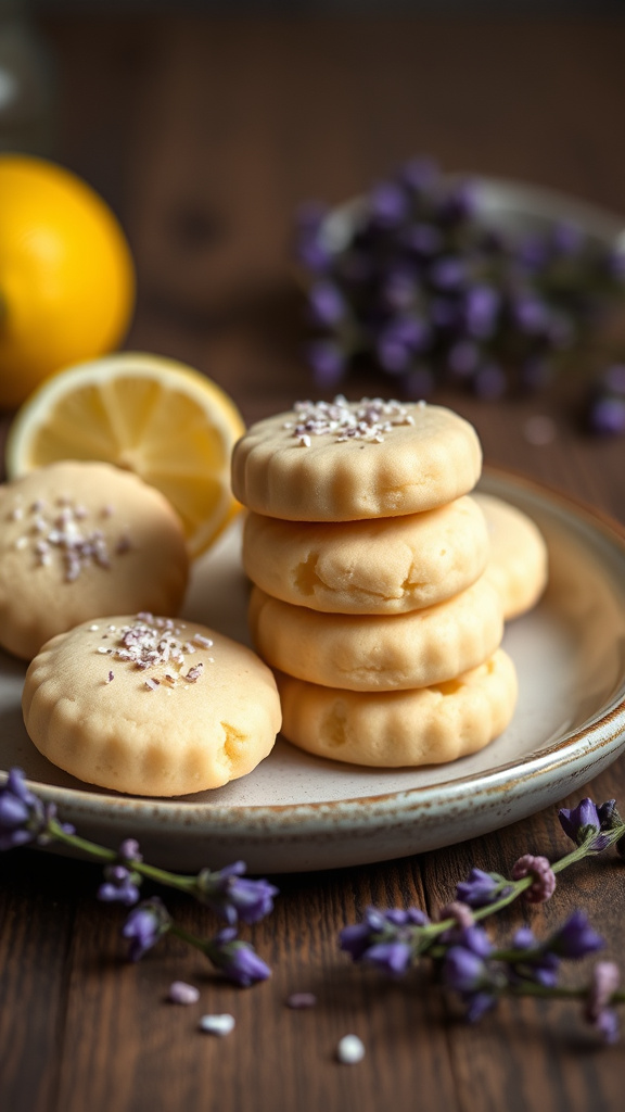 3. Lemon Lavender Easter Cookies