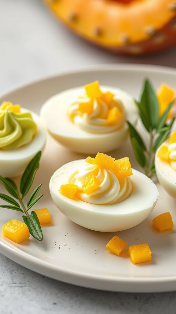 6. Tropical Paradise Cool Whip Eggs