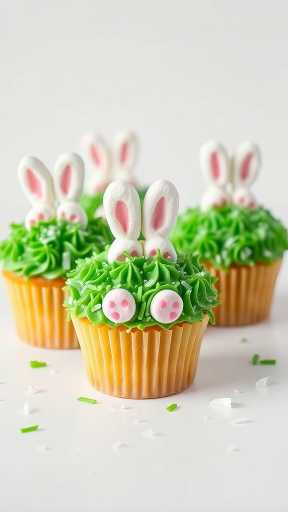 1. Bunny Bottom Cupcake Delights