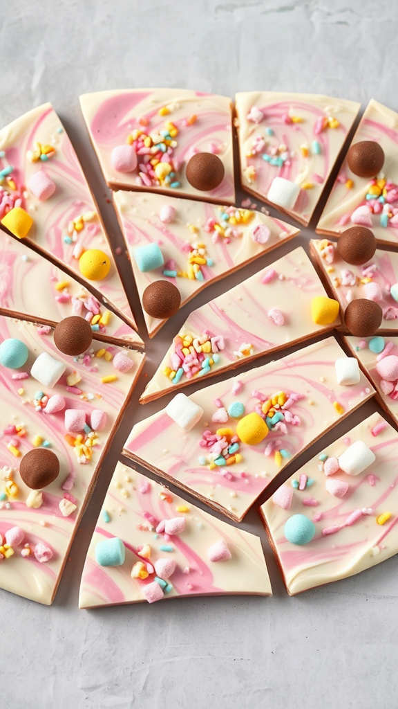 17. Funfetti Easter Bark