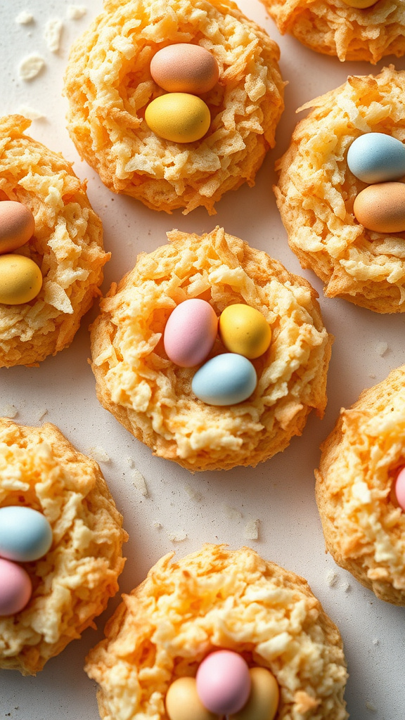 18. Coconut Macaroon Nests