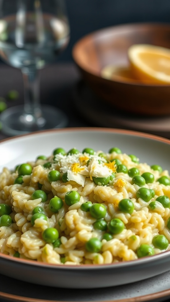 10. Sweet Pea Risotto