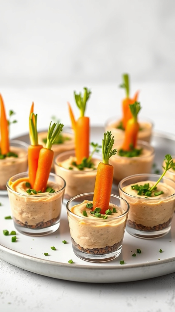 2. Carrot Patch Hummus Cups