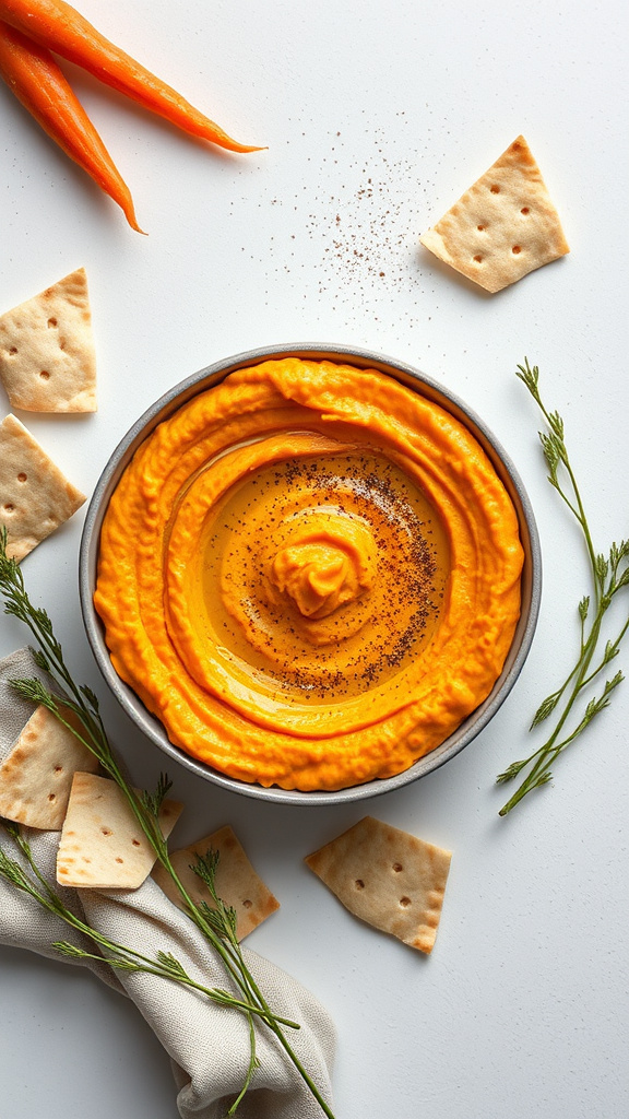 20. Roasted Carrot Hummus