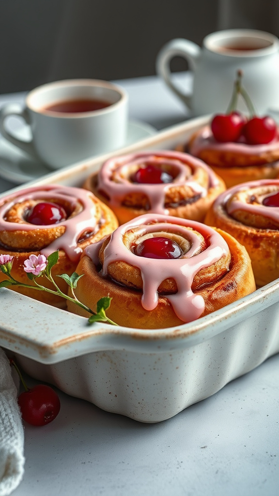 22. Cherry Blossom Cinnabons