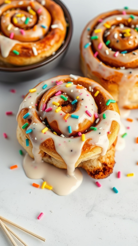 4. Speckled Egg Cinnamon Swirls