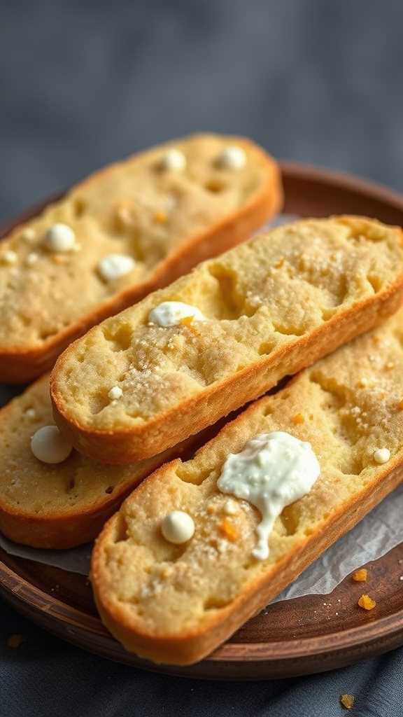 21. Orange Ricotta Biscotti Bliss