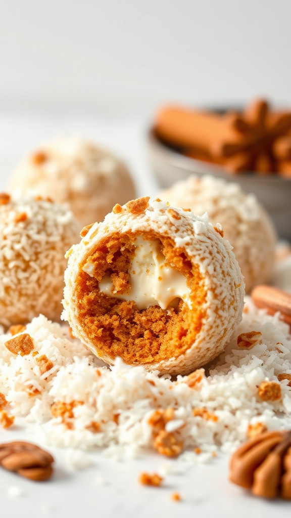 19. Cheesy Carrot Cake Bliss Ball