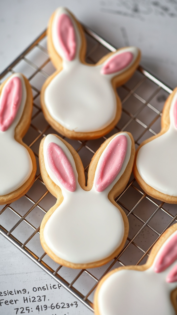 11. Bunny Ear Sugar Cookies