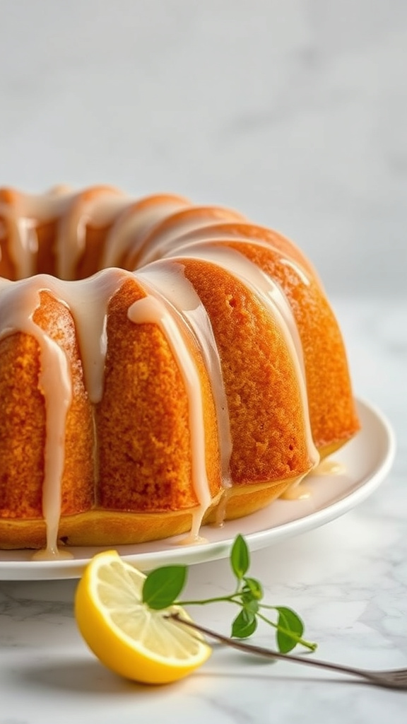 14. Lemon Blossom Bundt Cake