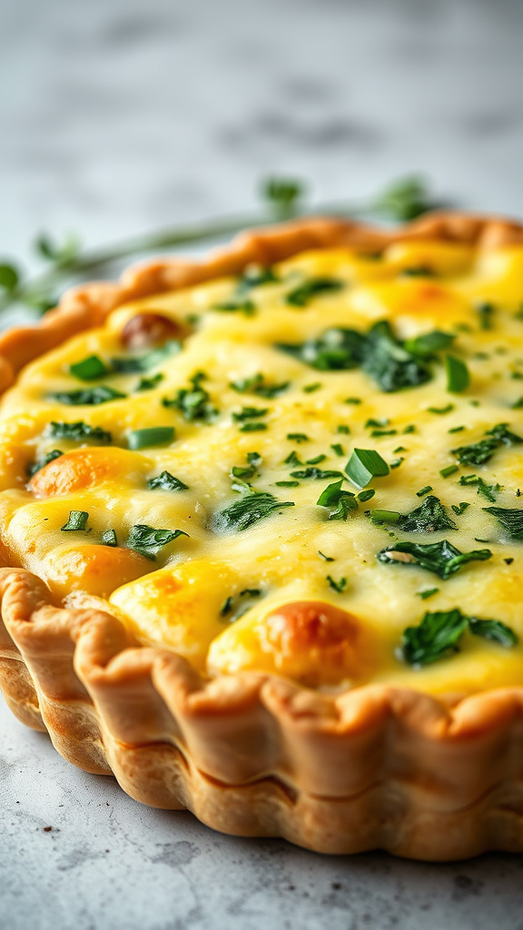 8. Fresh Herb Quiche Lorraine