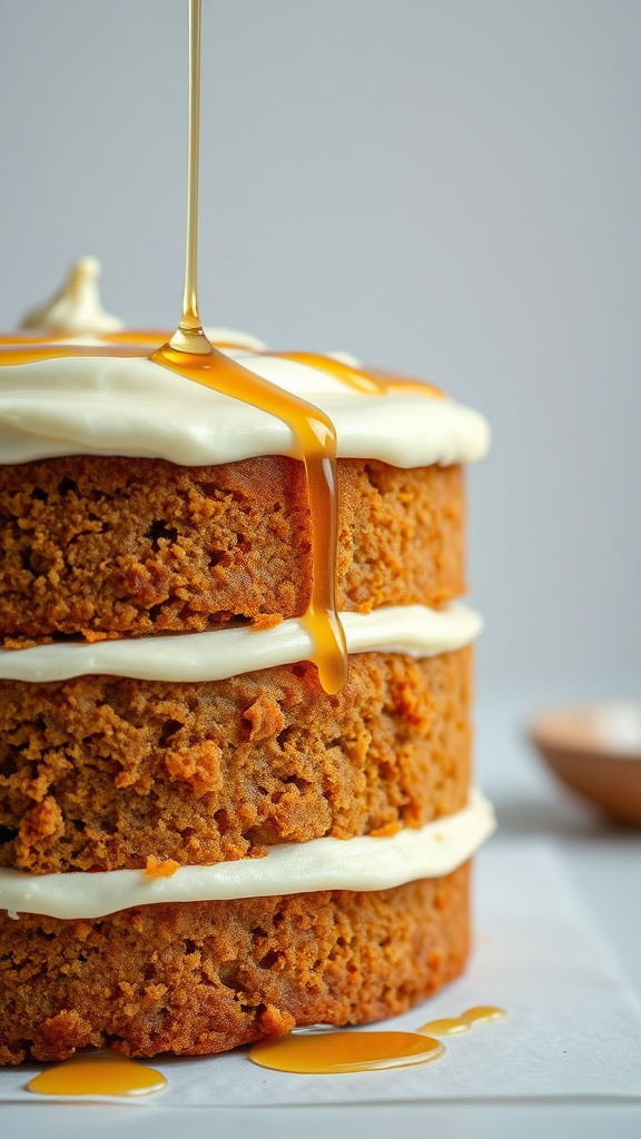 11. Carrot Cake with Maple Frosting