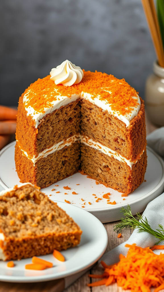 4. Gluten-Free Carrot Cake Surprise