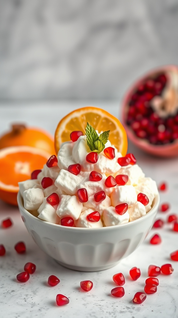 2. Citrus Pomegranate Fluff