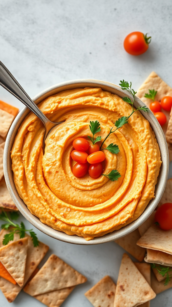 11. Carrot Patch Hummus Dip